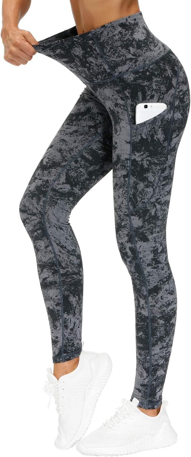 THE GYM PEOPLE Women's Thick High Waist Yoga Pants Workout Leggings
