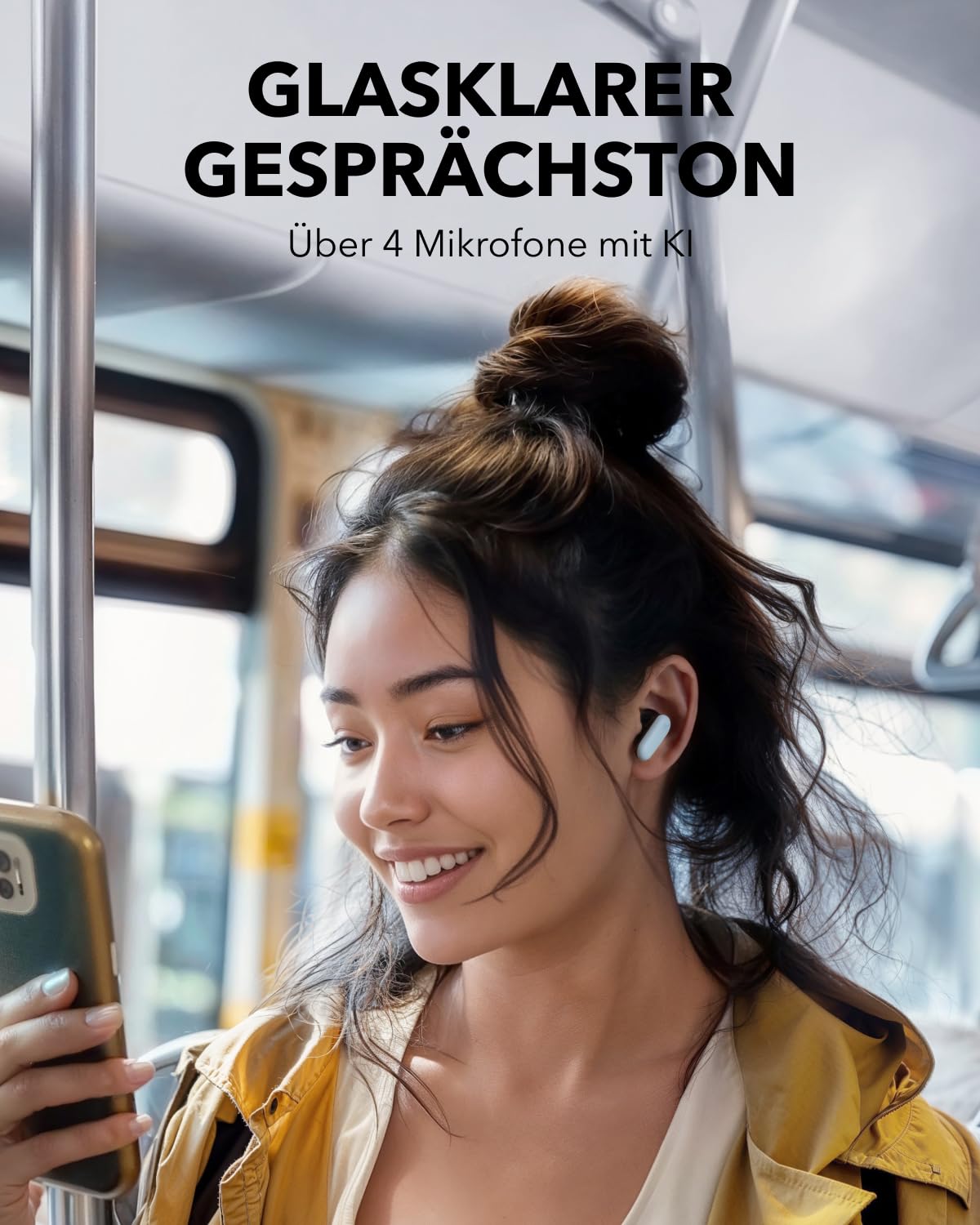 soundcore by Anker P20i Kabellose Bluetooth Kopfhörer in-Ear, 10mm Treiber