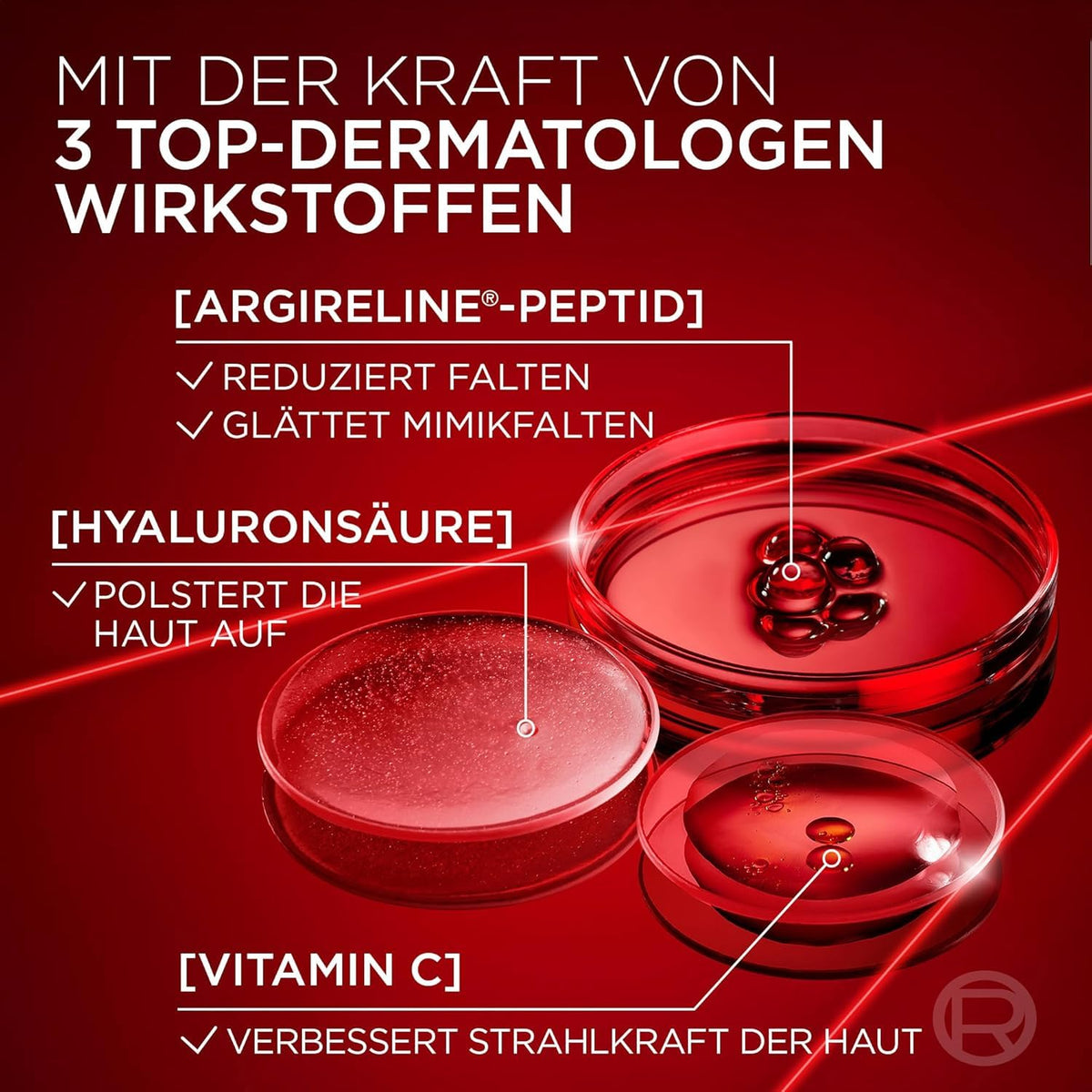 L'Oréal Paris Anti-Aging,Tagescreme gegen Falten, straffend, 50 ml