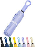 Seniny Windproof Travel Umbrella, Automatic Umbrellas for Rain, Portable & Compact Umbrellas for Backpack, Strong UV for Protection, Folding Small Sun Umbrella for Car, Walking
