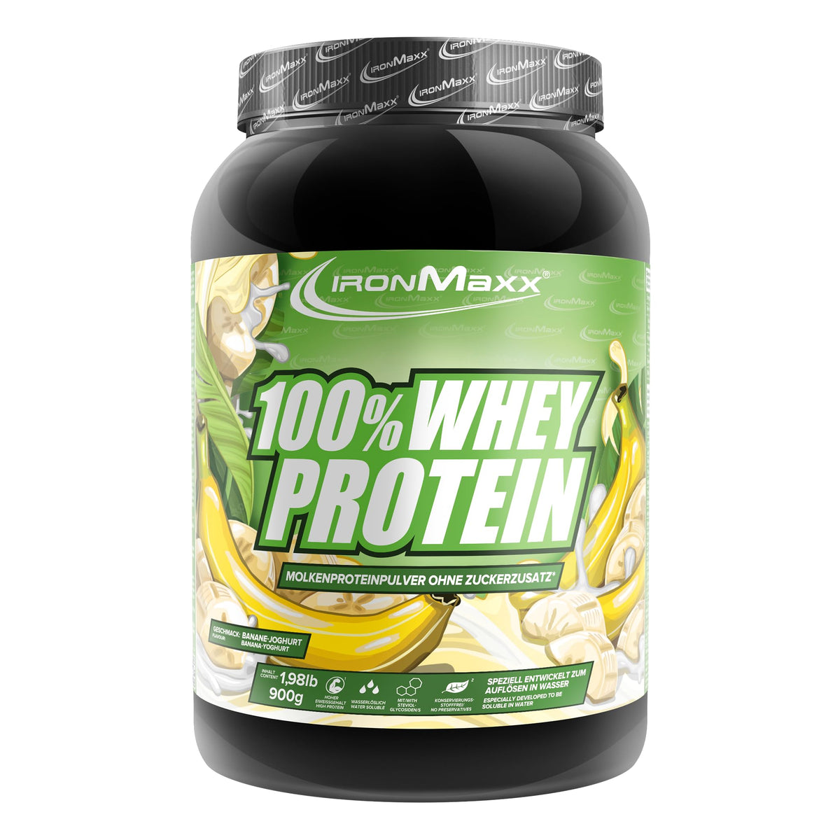 IronMaxx 100% Whey Protein Pulver – French Vanilla 500g Beutel | zuckerreduziertes, wasserlösliches Eiweißpulver aus Molkenprotein | viele verschiedene Geschmacksrichtungen
