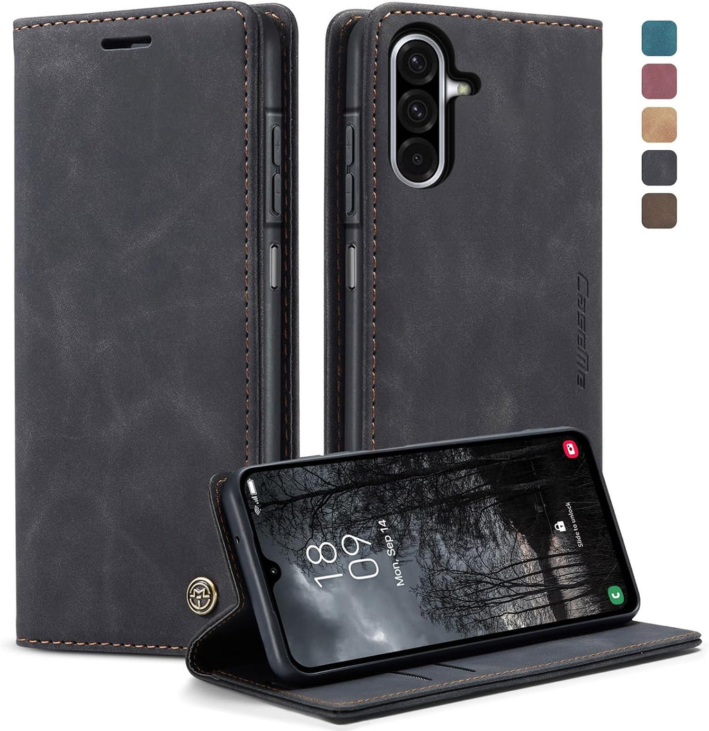 KZB für Xiaomi Redmi Note 15 Hülle, Magnet Leder Klapphülle Stoßfest