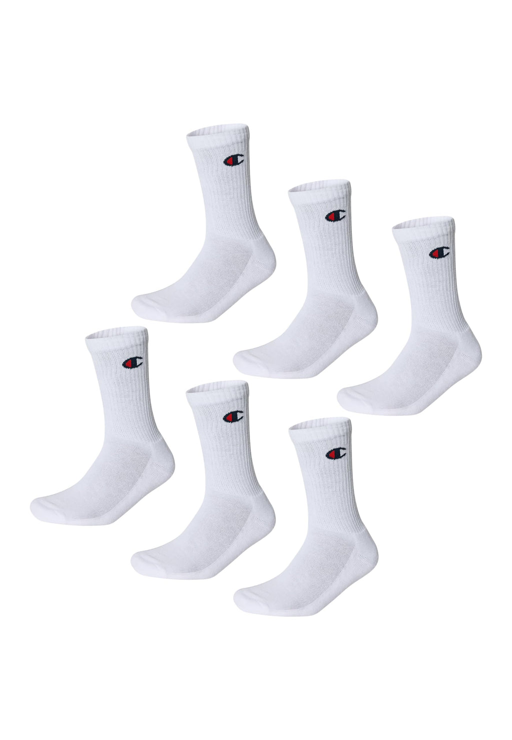Champion Unisex Core 6pp Crew Füßlinge (6er Pack)