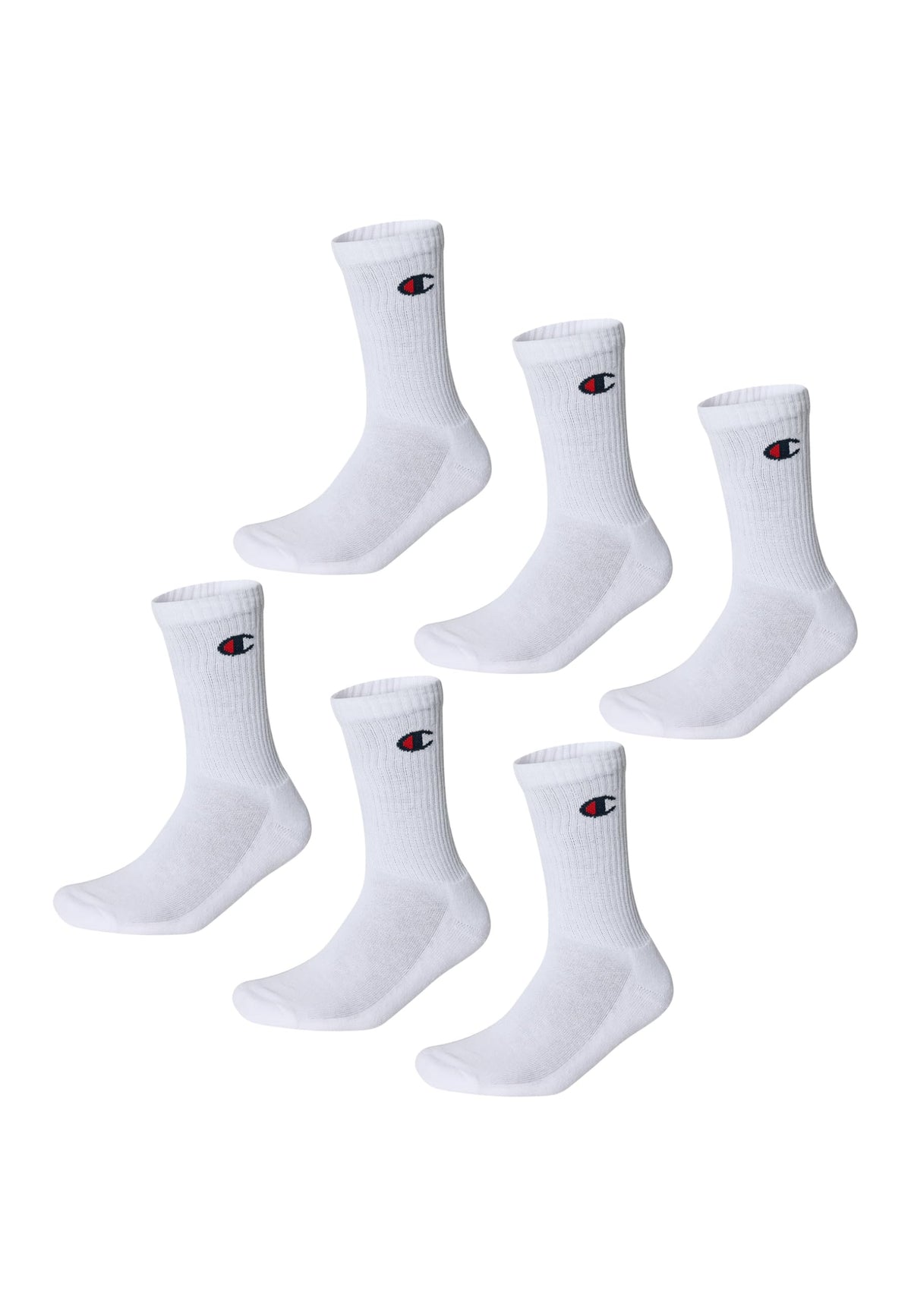 Champion Unisex Core 6pp Crew Füßlinge (6er Pack)