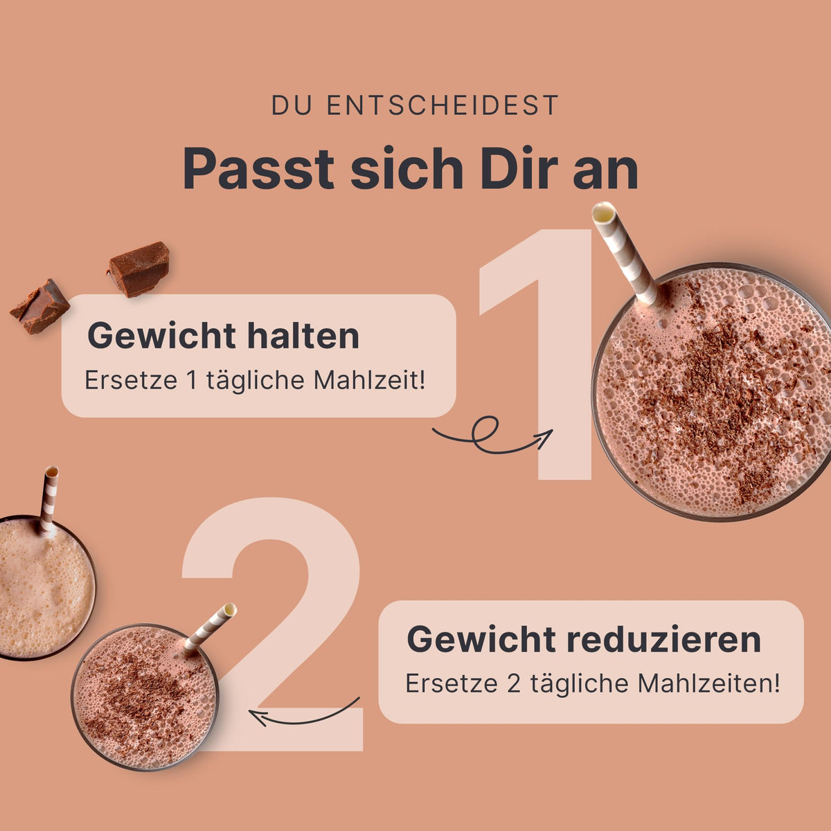 SHEKO Balance Shake Erdbeere – Mahlzeitersatz & Abnehmshake – 378 g