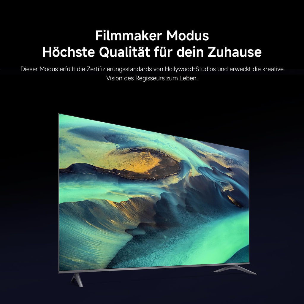 XIAOMI F2 Smart Fire TV 43 Zoll, 108 cm Fernseher (4K UHD, HDR10, Rahmenloses Metallgehäuse, Prime Video, Netflix, Alexa Sprachsteuerung, HDMI 2.1, Bluetooth, USB, Triple Tuner) Modelljahr:2022