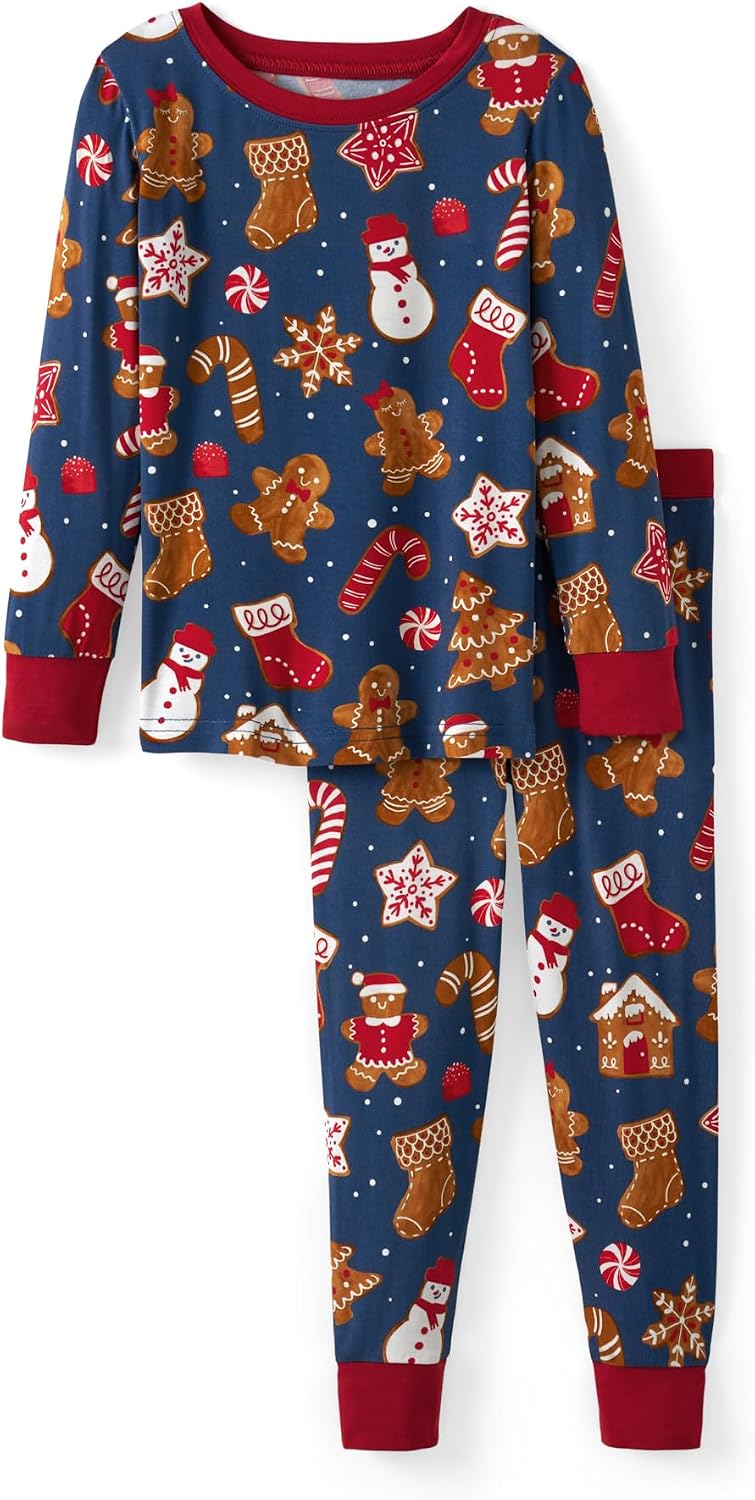 Little Sleepies Two-Piece Pajama Set, Viscose from Bamboo, Toddler Kids PJs