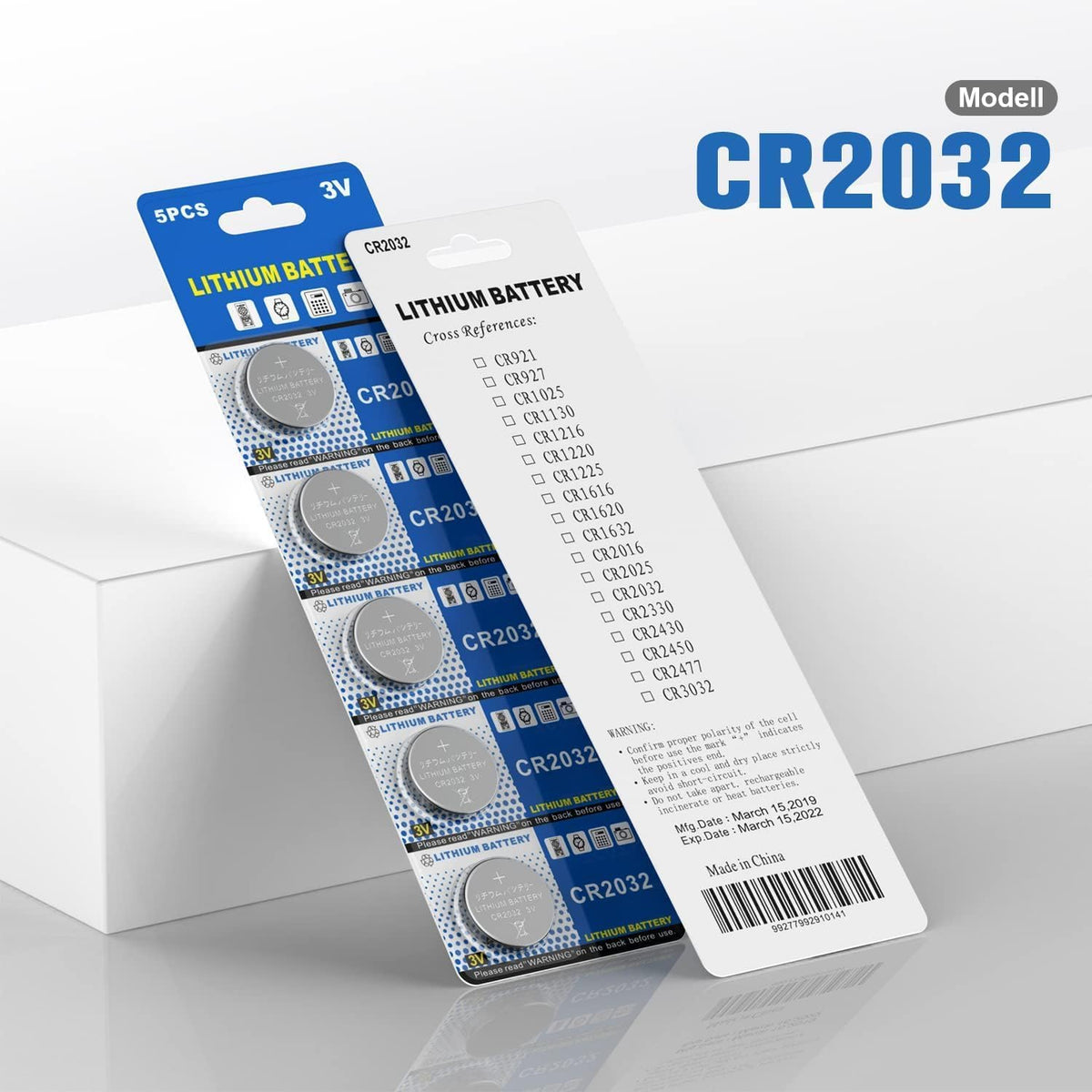 CR 2032 30er Votivkerzen,CR2032 Batterien 3V Lithium-Knopfzelle,Teelichter, Video, Computer, Rechner, IC-Karten