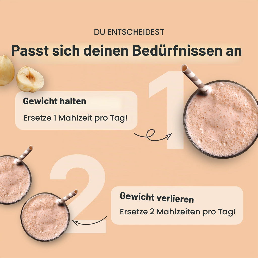 SHEKO Balance Shake Erdbeere – Mahlzeitersatz & Abnehmshake – 378 g