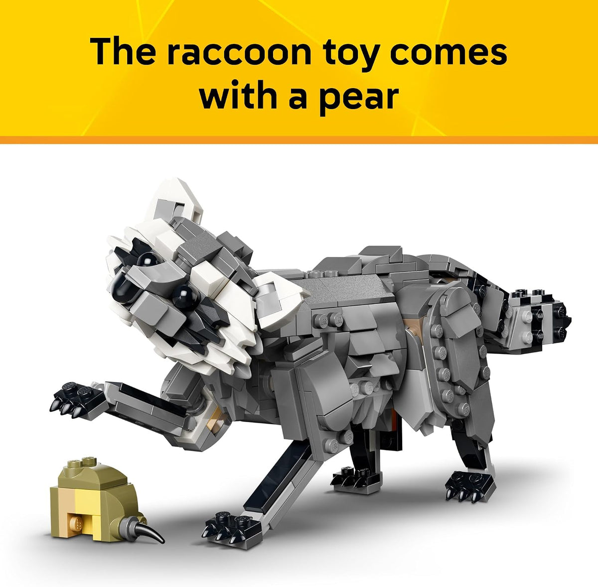 LEGO Creator 3 in 1 Forest Animals: Gray Wolf 31393