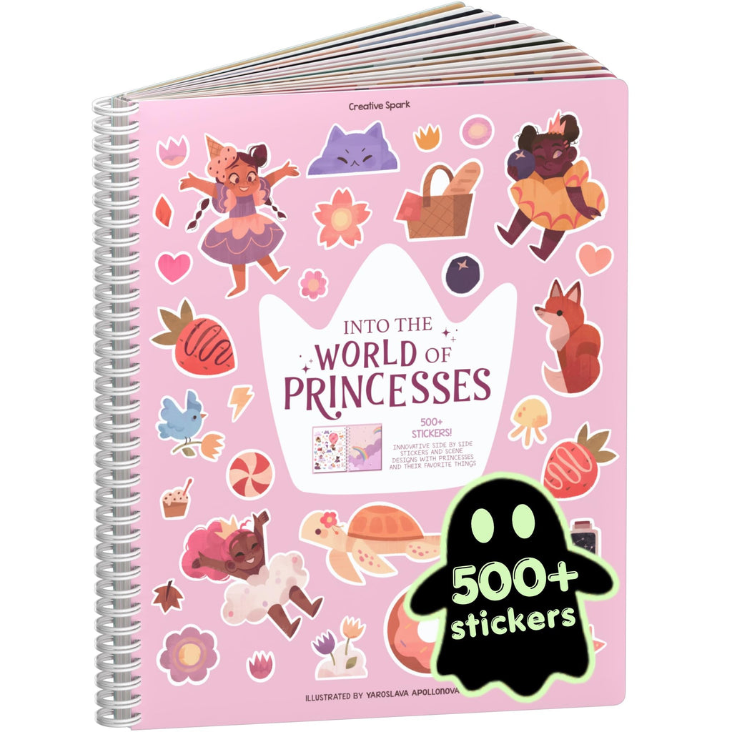 Cupkin Animal Habitats Sticker Book | 12 Coloring & Activity, 500+ Stickers
