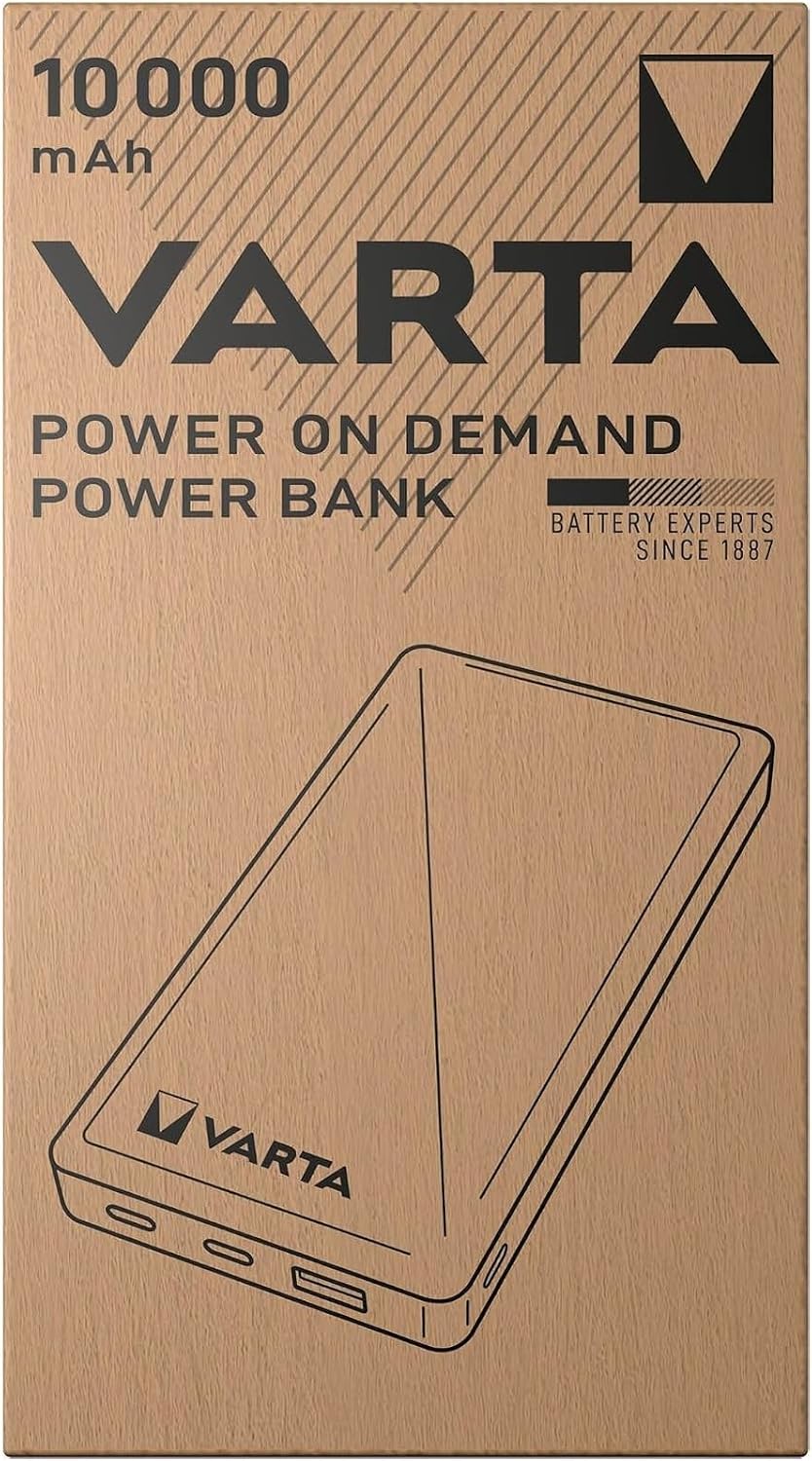 Varta Batterien AAA 100 Stück Power on Demand Alkaline 1,5 V Vorratspack
