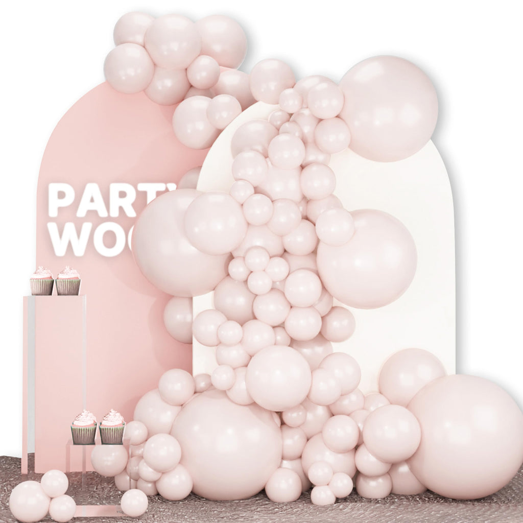 PartyWoo Black Balloons 140pcs Different Sizes of 18 12 10 5 Inch