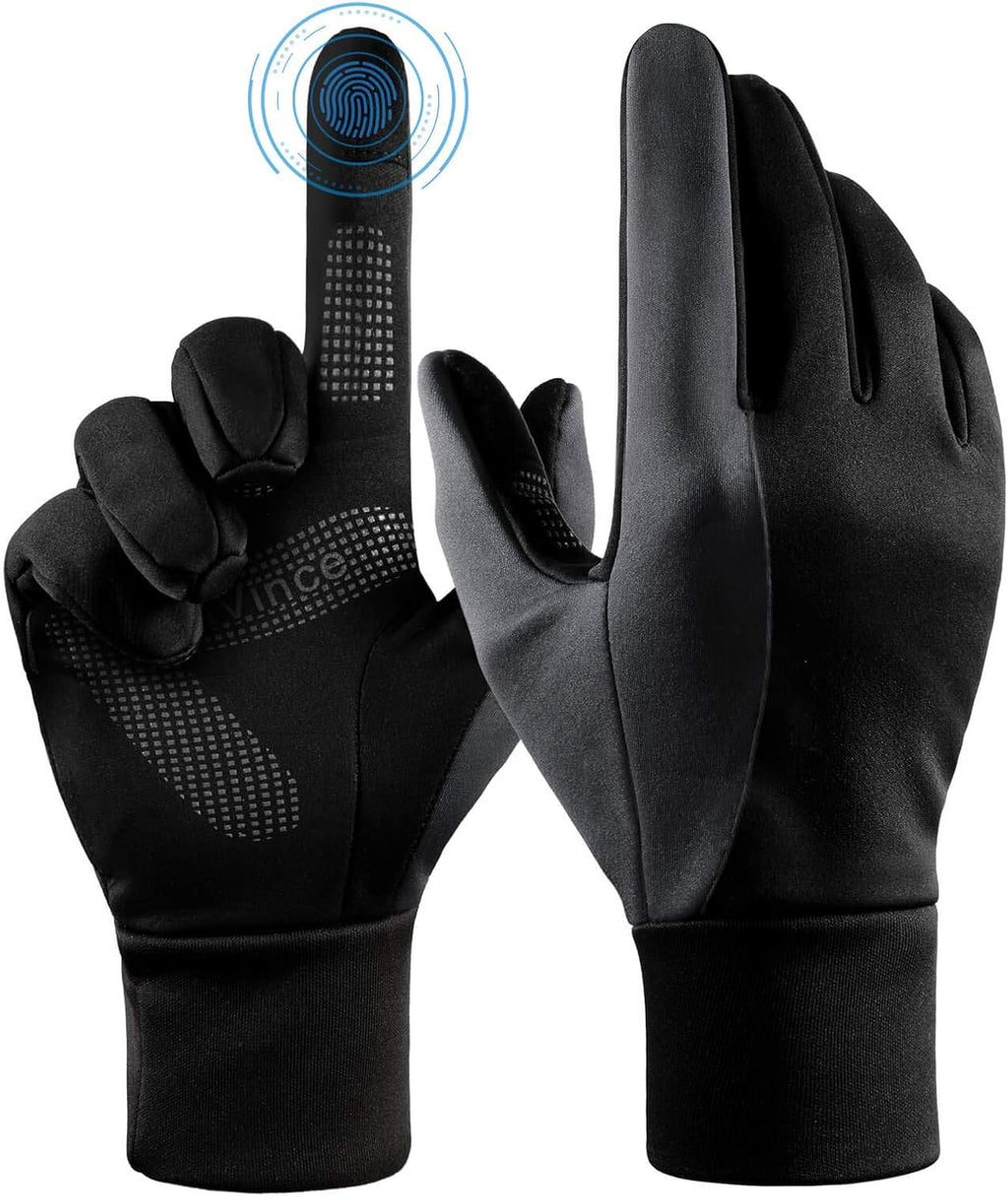 FanVince Handschuhe Herren Damen Winterhandschuhe Thermo Touchscreen Warme Fahrradhandschuhe Geschenke