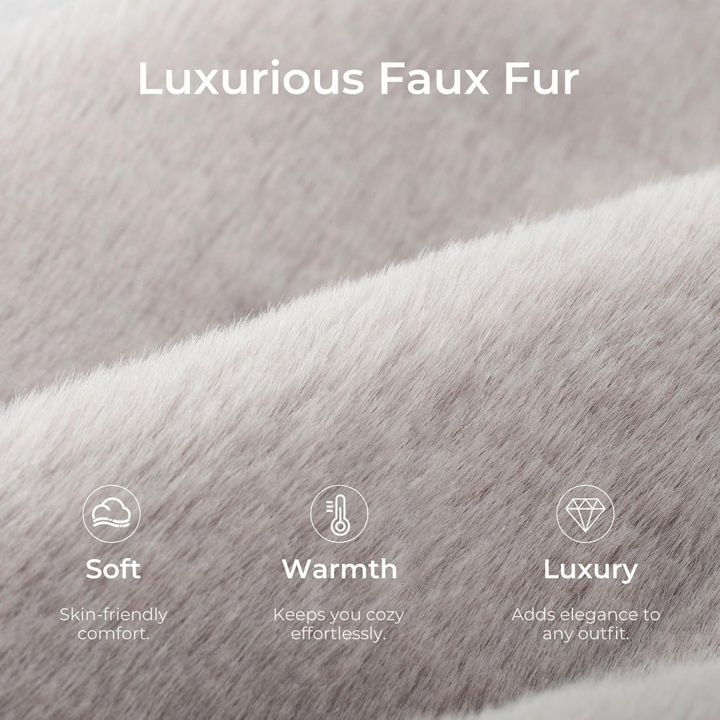 Snug Leaves Women's Fuzzy Scuff Slippers Memory Foam Non-slip House Shoes