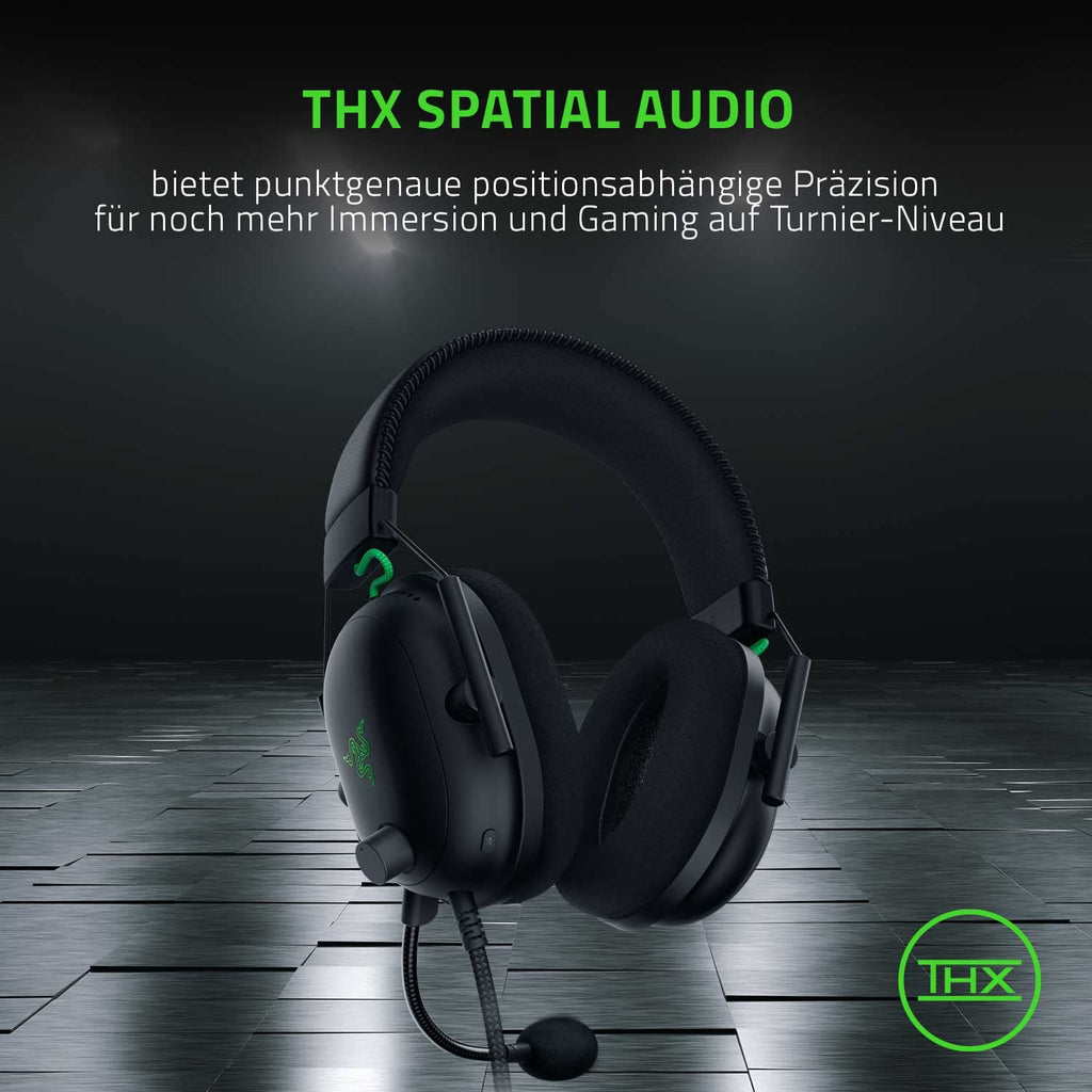 Razer BlackShark V2 X - Multi-Plattform kabelgebundenes Esports-Headset (Triforce 50mm Treiber, Erweiterte Passive Geräuschunterdrückung, 7.1 Surround Sound, Hyperclear Cardioid Mic) Grün