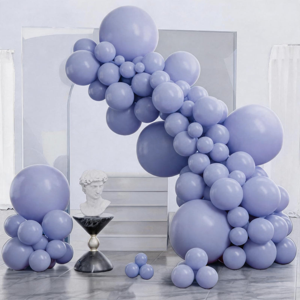PartyWoo Black Balloons 140pcs Different Sizes of 18 12 10 5 Inch