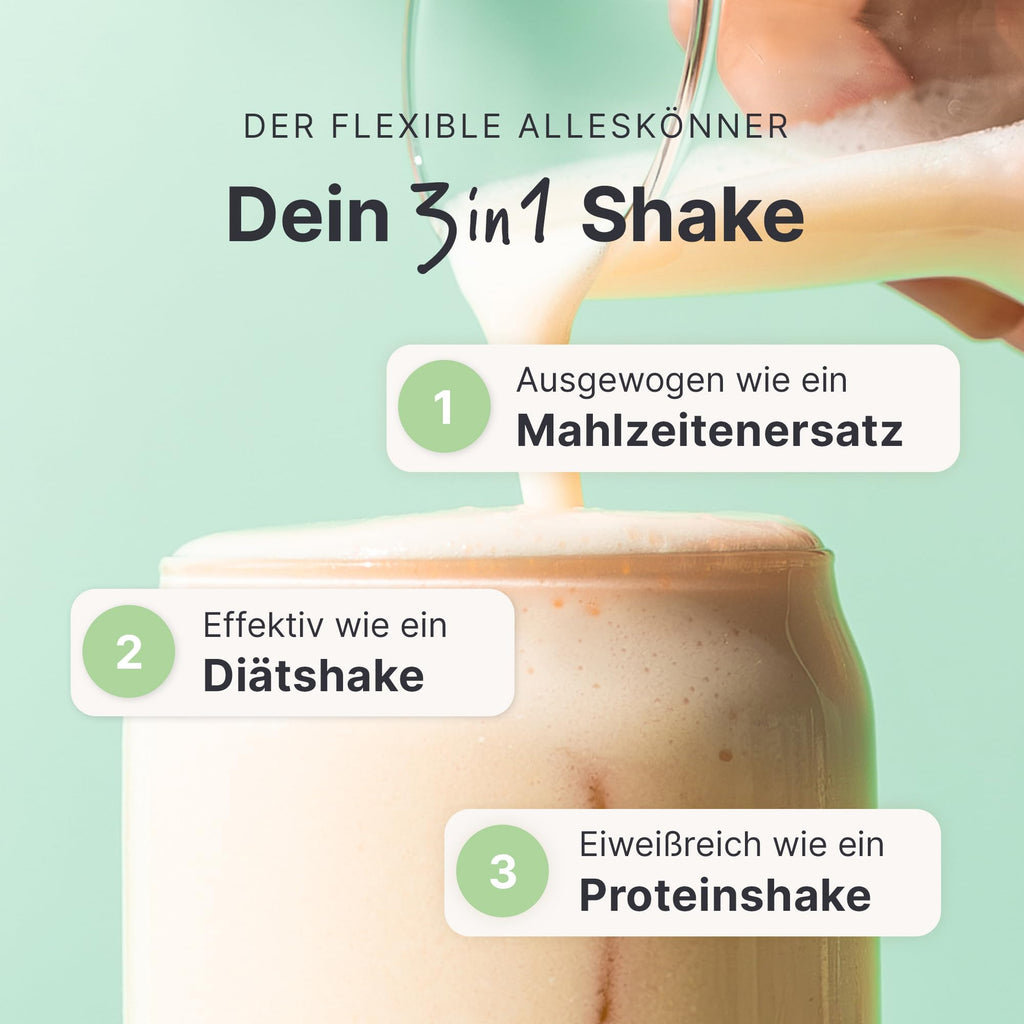 SHEKO Balance Shake Erdbeere – Mahlzeitersatz & Abnehmshake – 378 g