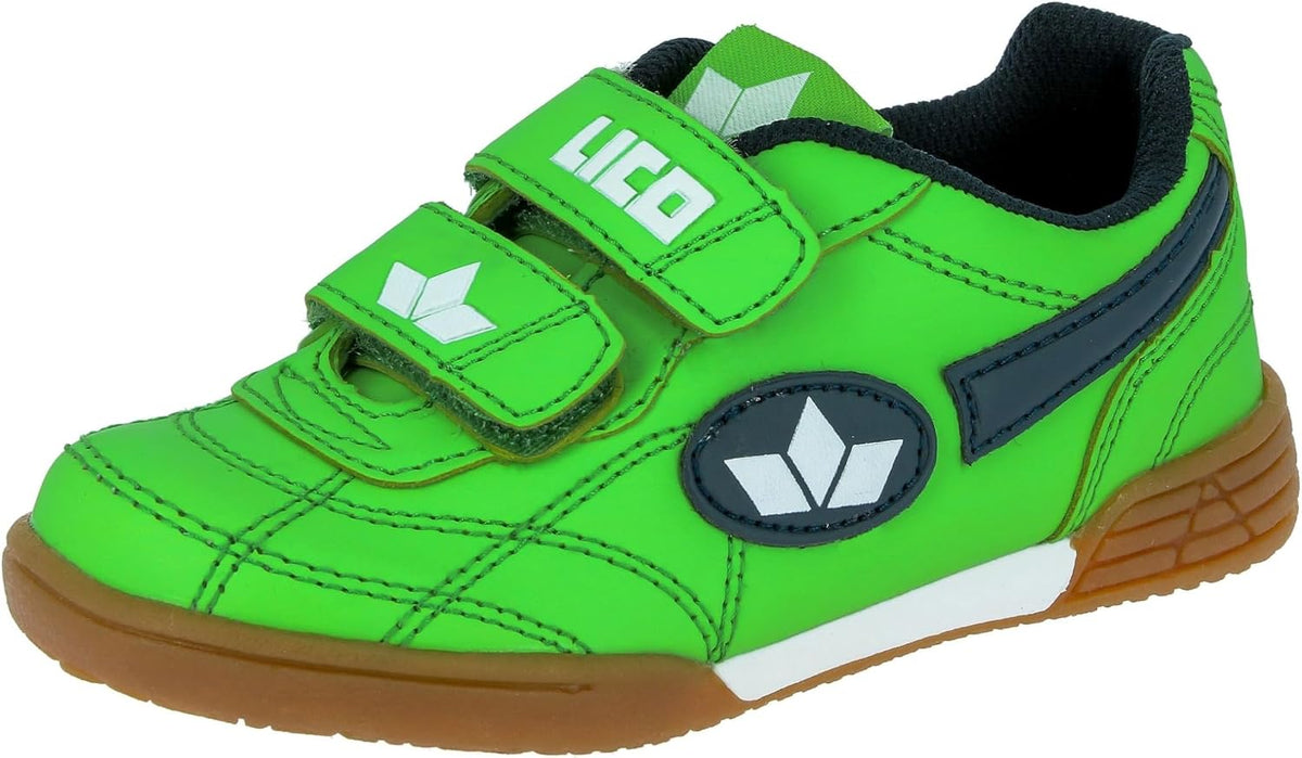 Lico Unisex Kinder Bernie V Hallenturnschuhe(Klettverschlüsse können variieren)