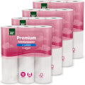 by Amazon Premium Toilettenpapier, 4-lagig, 48 Rollen (4 Packungen à 12 Stück), 160 Blatt pro Rolle, FSC-zertifiziert