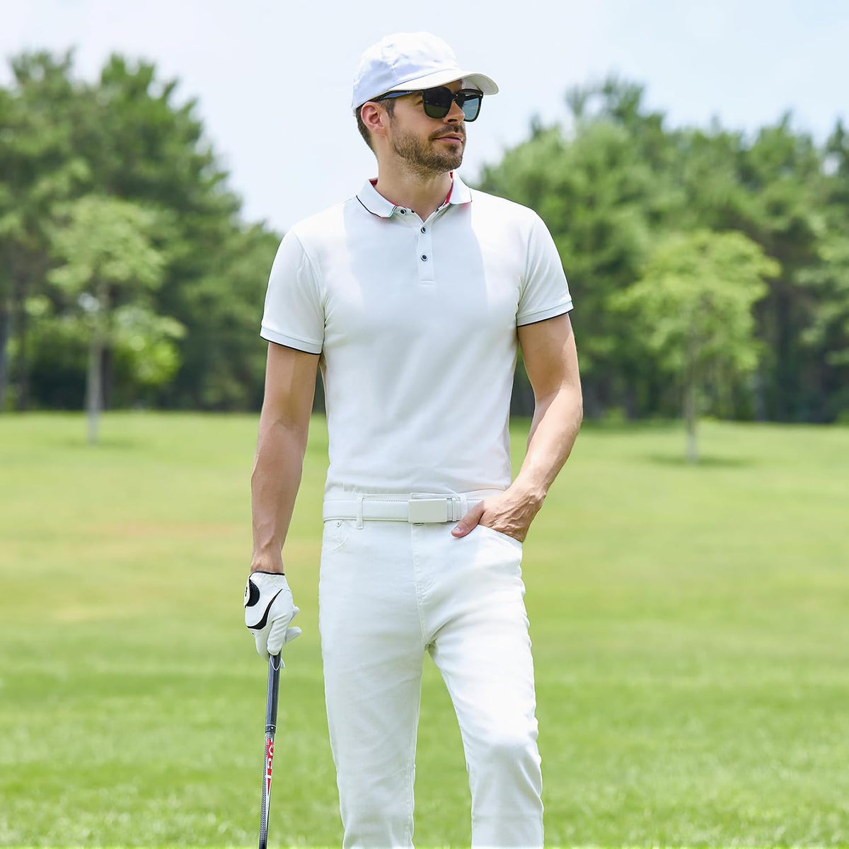 VATAN Ceinture Homme Cuir Boucle Automatique Ceintures 35mm