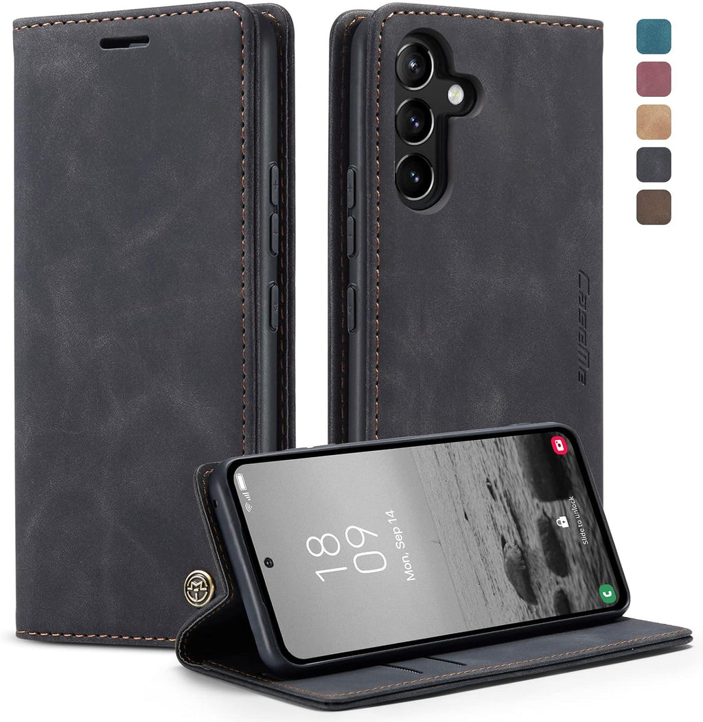 KZB für Xiaomi Redmi Note 15 Hülle, Magnet Leder Klapphülle Stoßfest