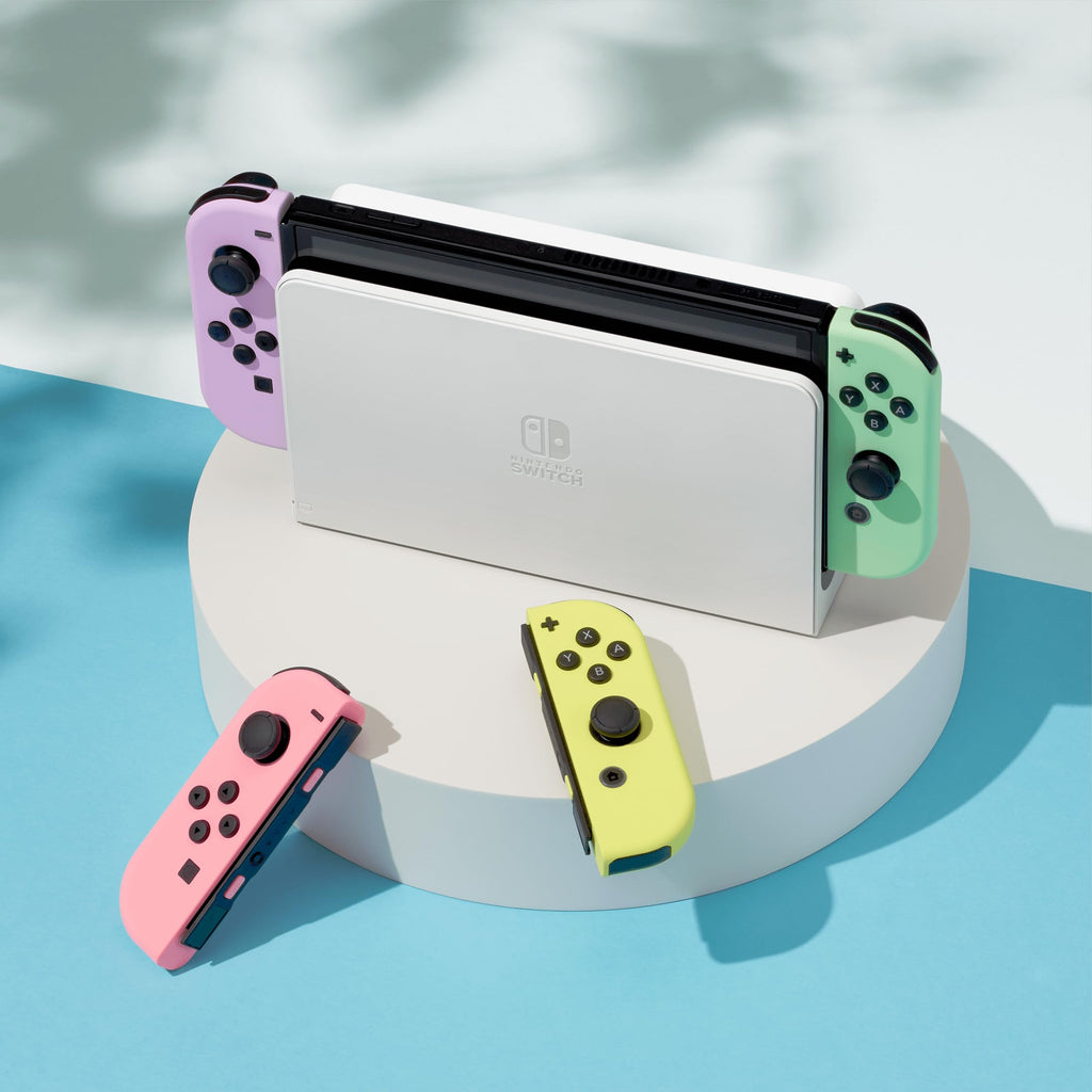 Nintendo Switch Joy-Con 2er-Set Neon-Lila/Neon-Orange