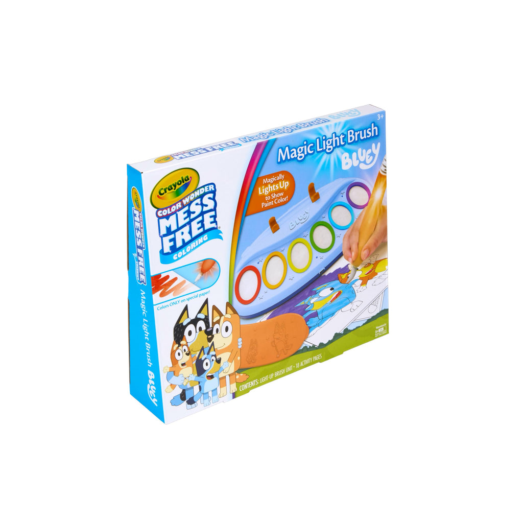 Crayola PAW Patrol Color Wonder Magic Light Brush – Mess Free Painting Kit for Kids with Lightup Brush, Gift for Toddlers, Preschool Art Activities, Ages 3+