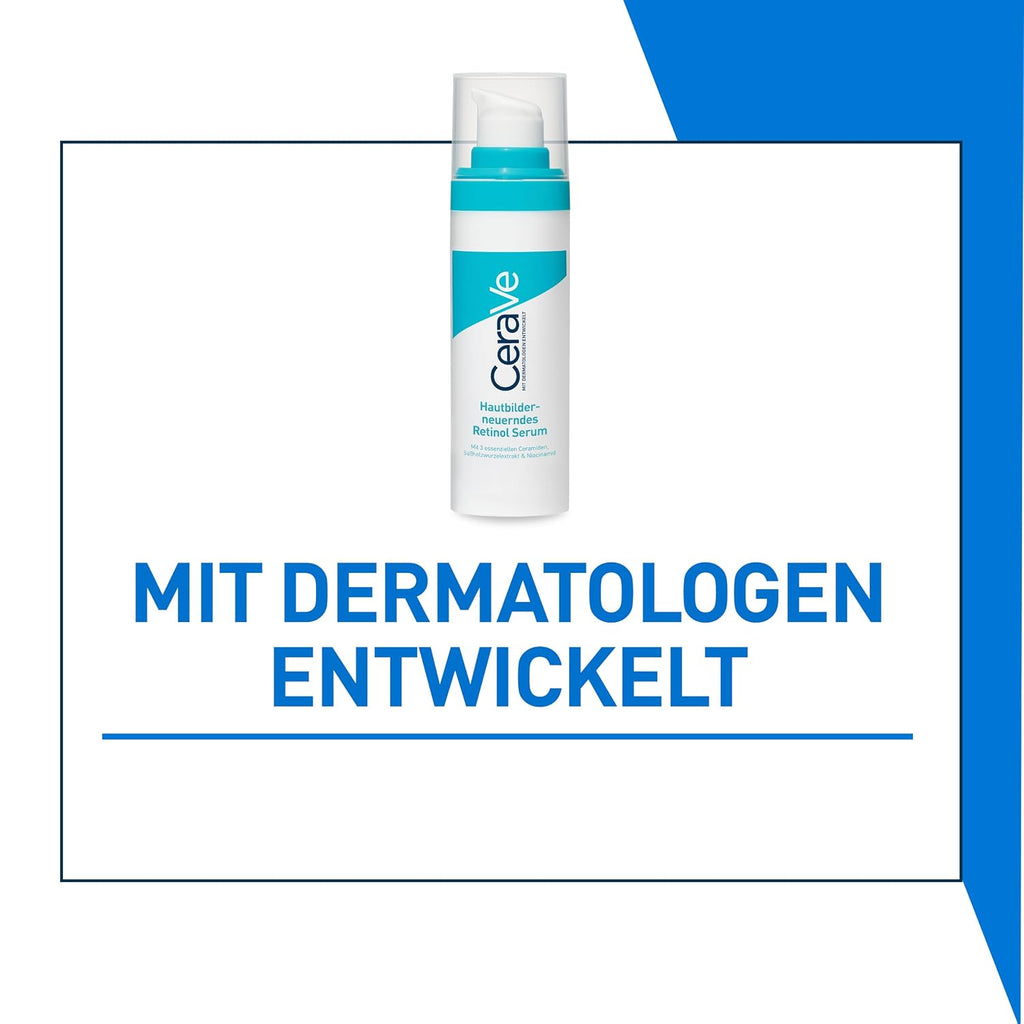 CeraVe Hautbilderneuerndes Retinol Serum für das Gesicht, 30 ml