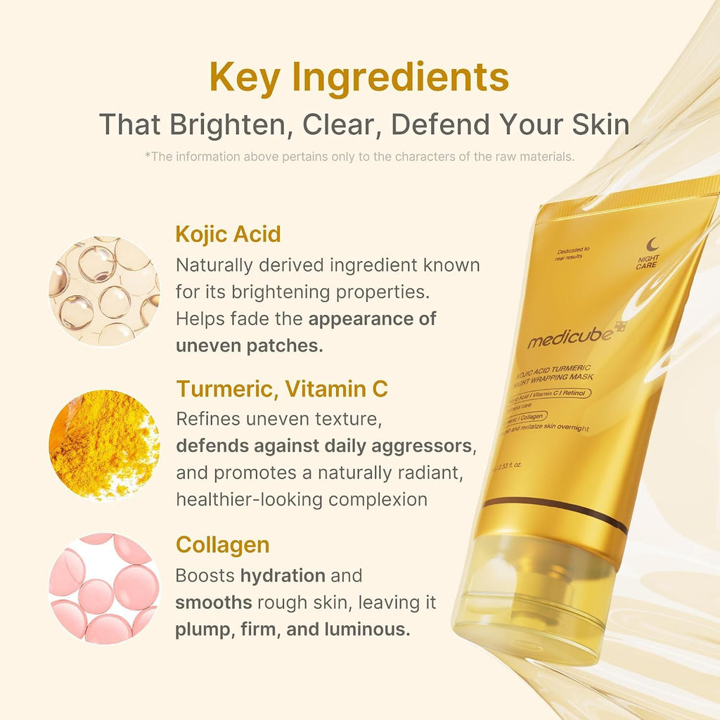 medicube Wrapping Maske Kollagen Overnight Peel Off