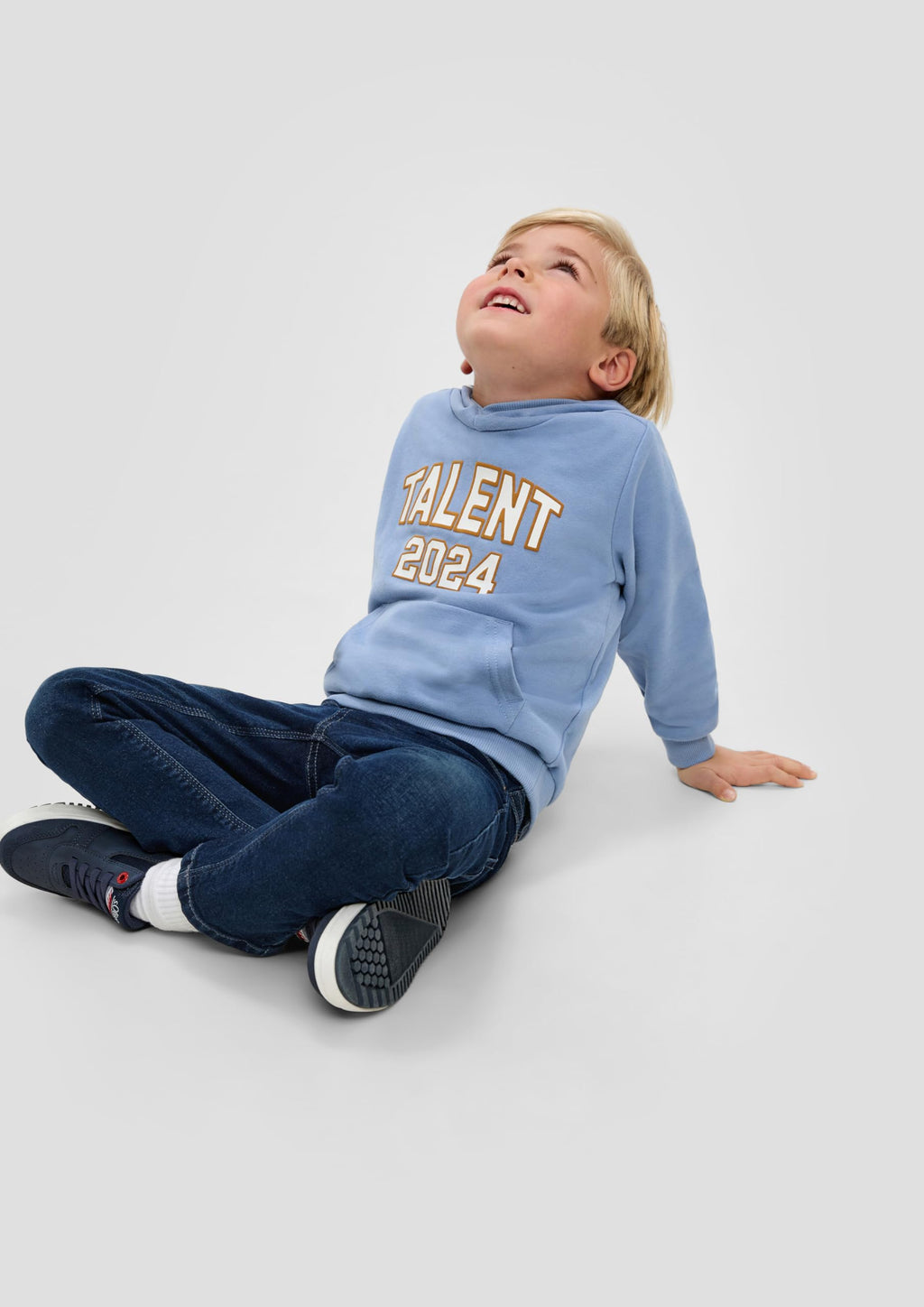 s.Oliver Junior Jungen Jeans-Hose – Straight Leg, Elastikbund