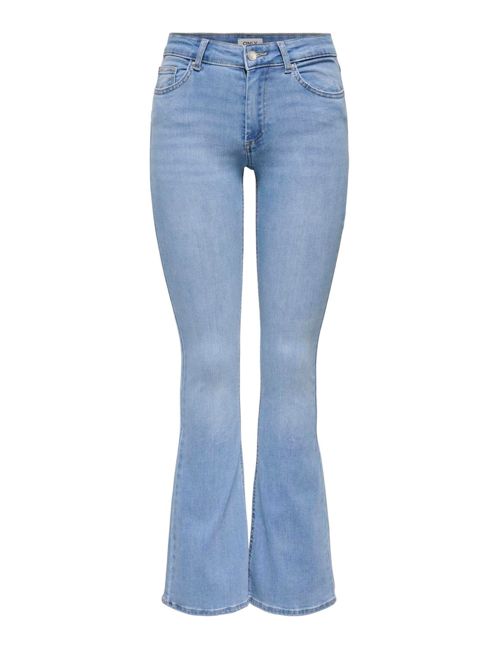 ONLY Female Flared fit Jeans ONLBLUSH Mittlere Taille Flared Jeans