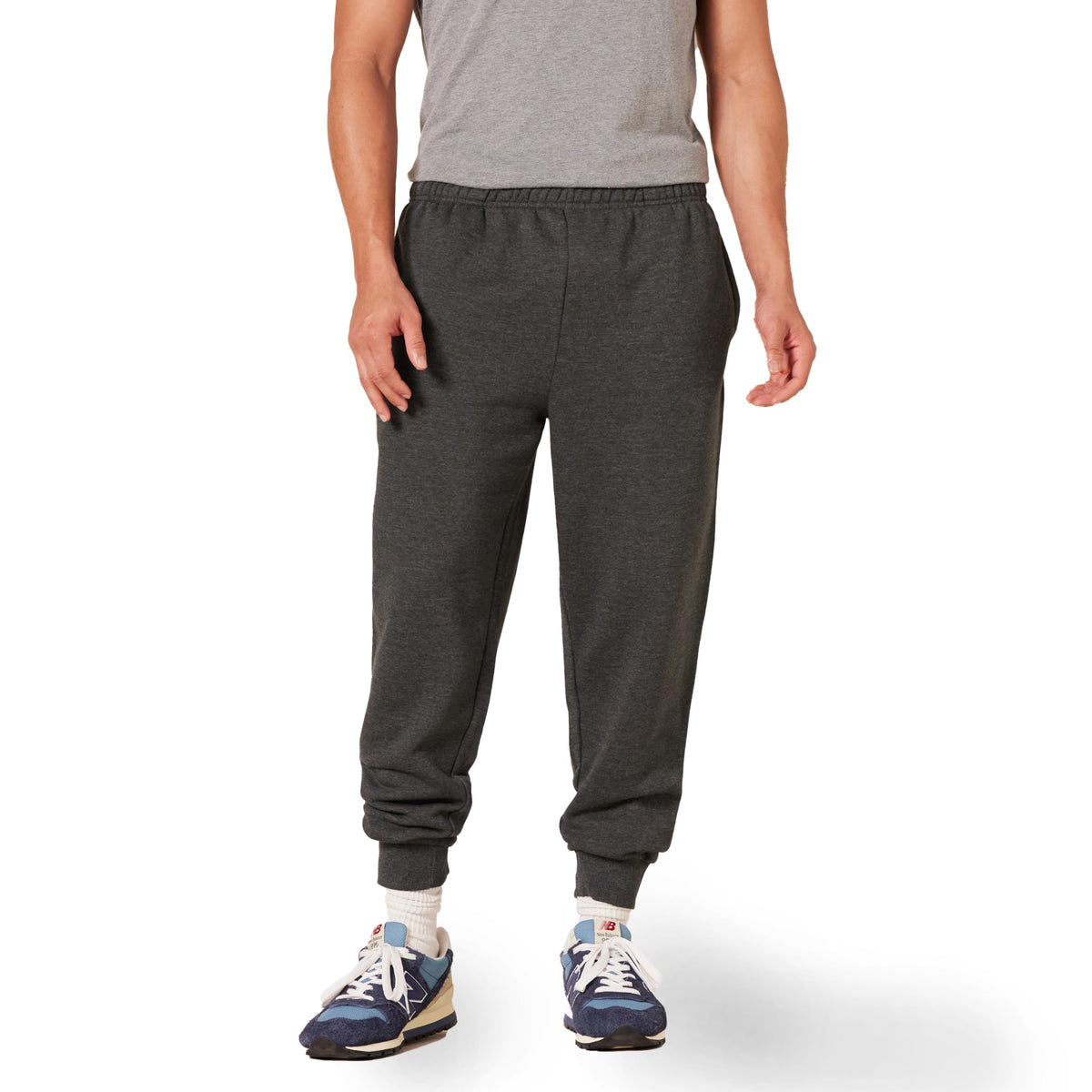 Amazon Essentials Men's Tracksuit Bottoms, Fleece, Comfortable Fit