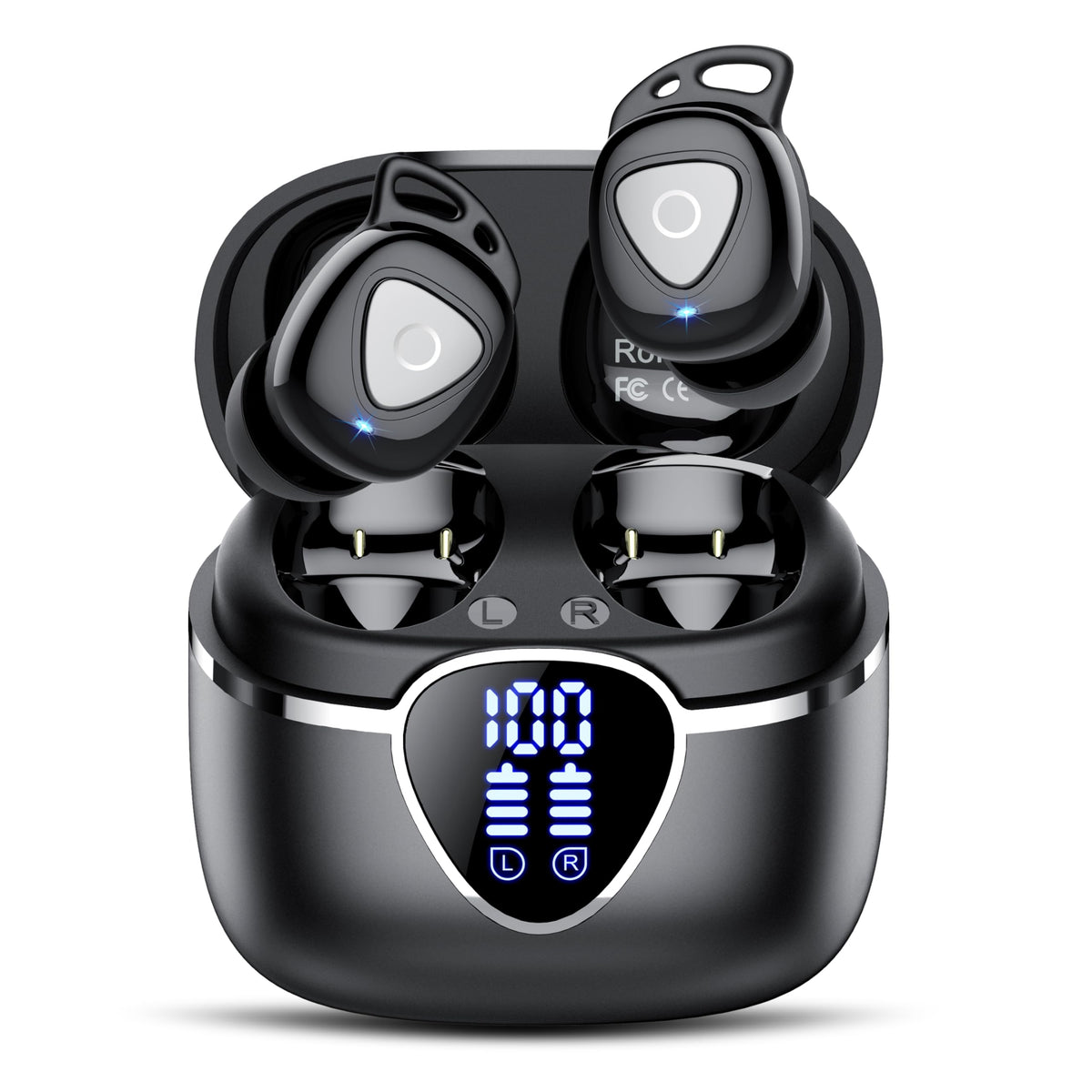 Bluetooth Kopfhörer, Kopfhörer Kabellos Bluetooth 5.4, Tiefer Bass Ohrhörer
