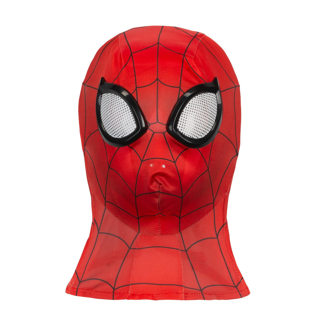 Marvel Spider-Man Official Youth Deluxe Zentai Costume - Deluxe Two-Way Stretch Spandex with Invisible Zippers and Wrist Openings for Added Convenience (S)