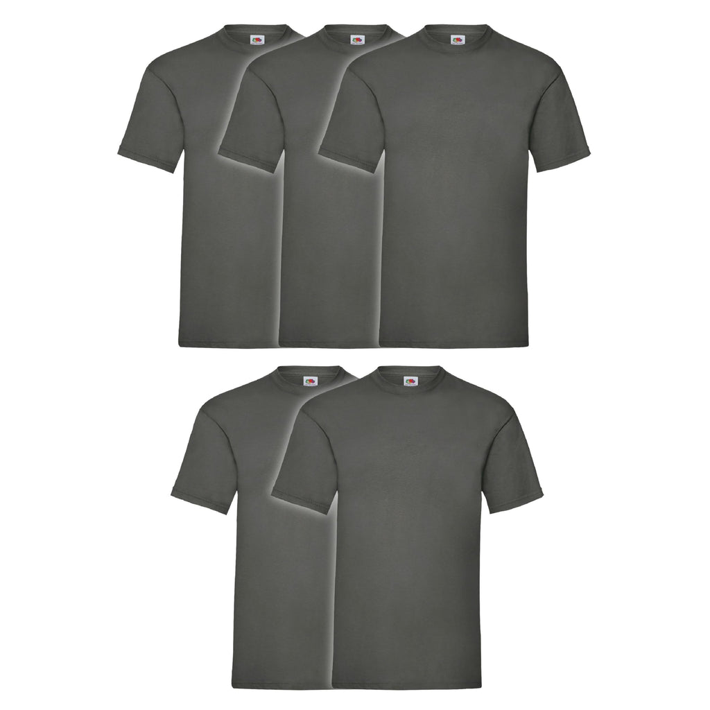Fruit of the Loom Men's T-Shirt Iconic Tee, Lightweight Ringspun Tee, 5 Pack