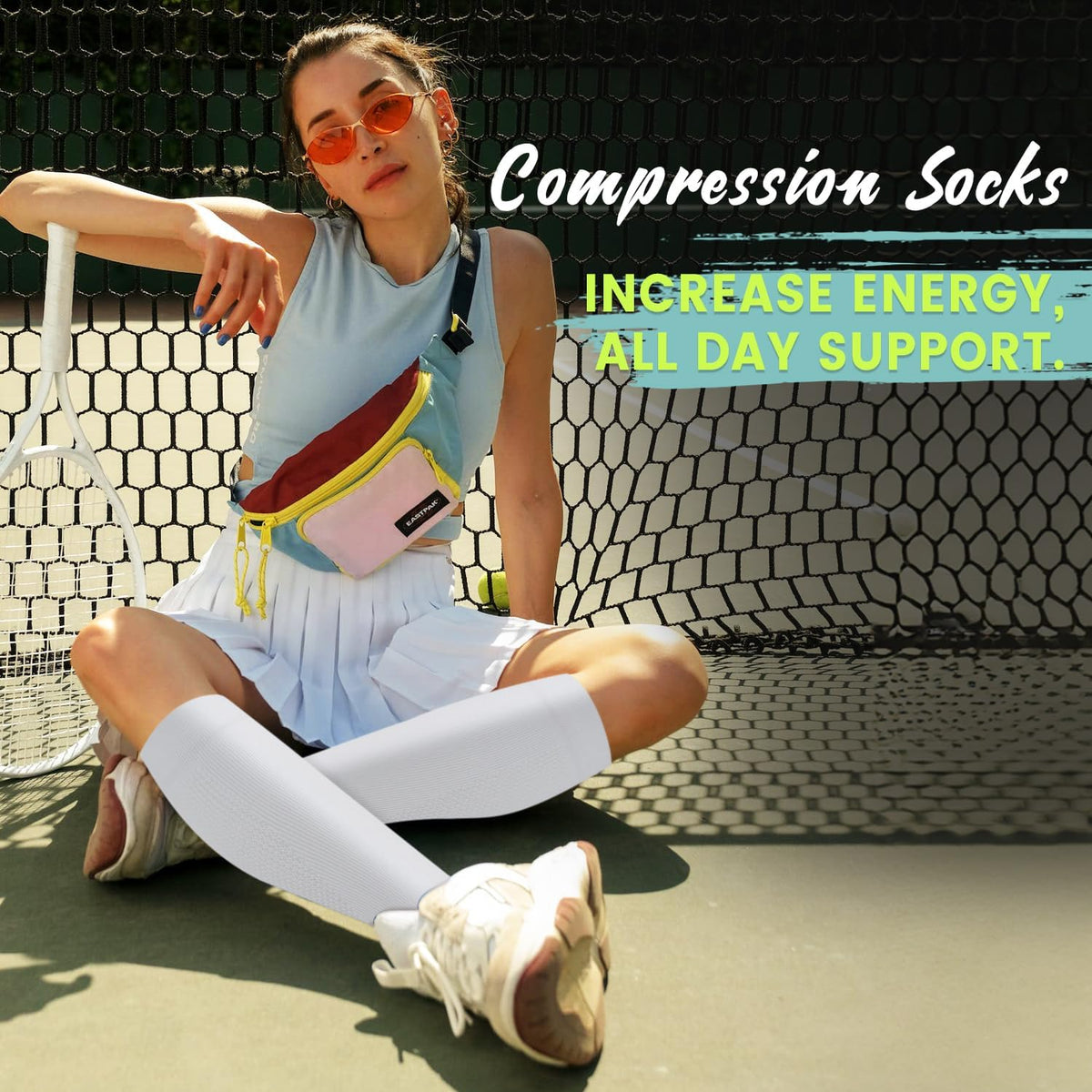 Copper Compression Socks 15-20 mmHg for Men & Women 8 Pairs – Circulation Support for Nurses, Travel, Running, Hiking, Soccer