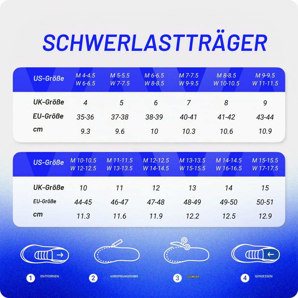 VALSOLE Orthopädische Einlegesohlen, Plantar Fasciitis Hohe Arch Support Schuheinlagen, Für Fersensporn,Plattfuß, Fußschmerz, Komfort Herren & Damen Einlegesohlen