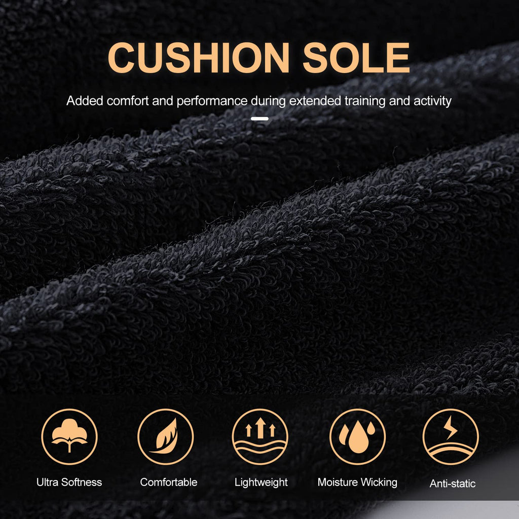CS CELERSPORT 6 Paar kurze Sportsocken für Damen und Herren, Sneaker-Socken für Laufen und Sport mit Fersenlasche