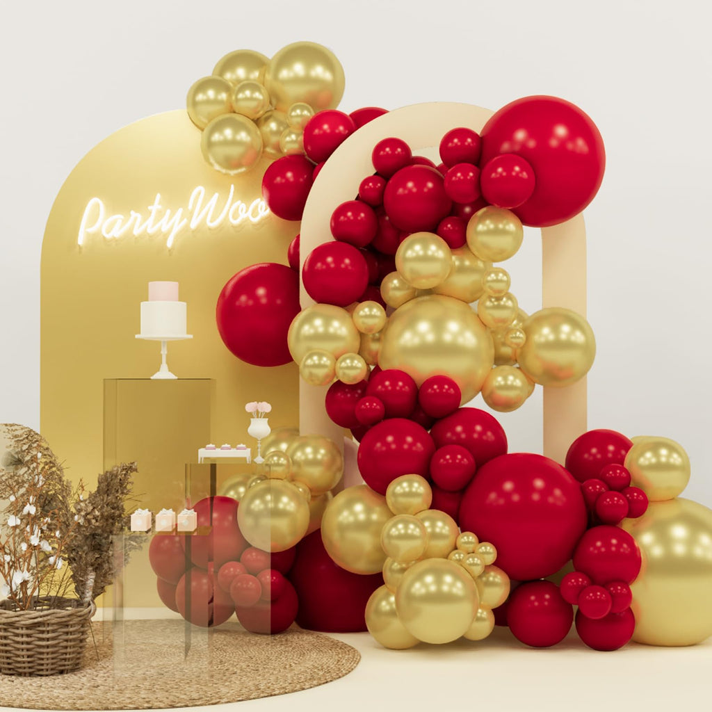 PartyWoo Black Balloons 140pcs Different Sizes of 18 12 10 5 Inch