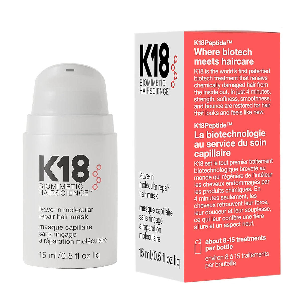 K18 Leave-In Repair Haarmaske