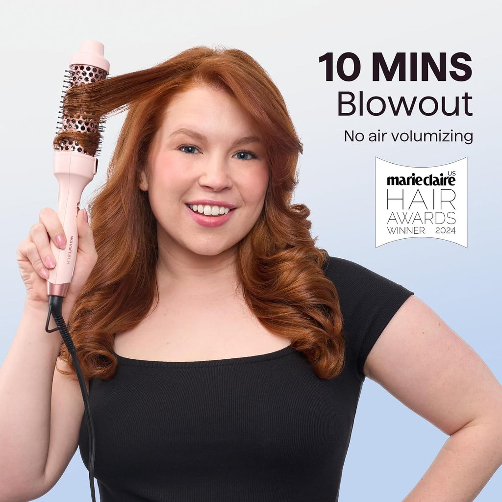 Wavytalk Thermobürste, Thermal Brush 38mm Ionische Lockenbürste