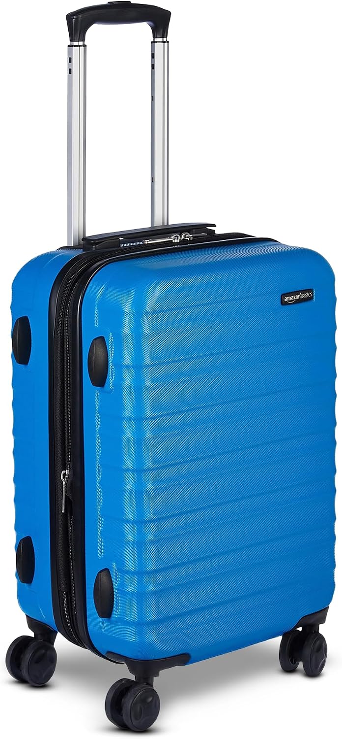 Amazon Basics 21" Hardside Carry-On Luggage with Spinner Wheels