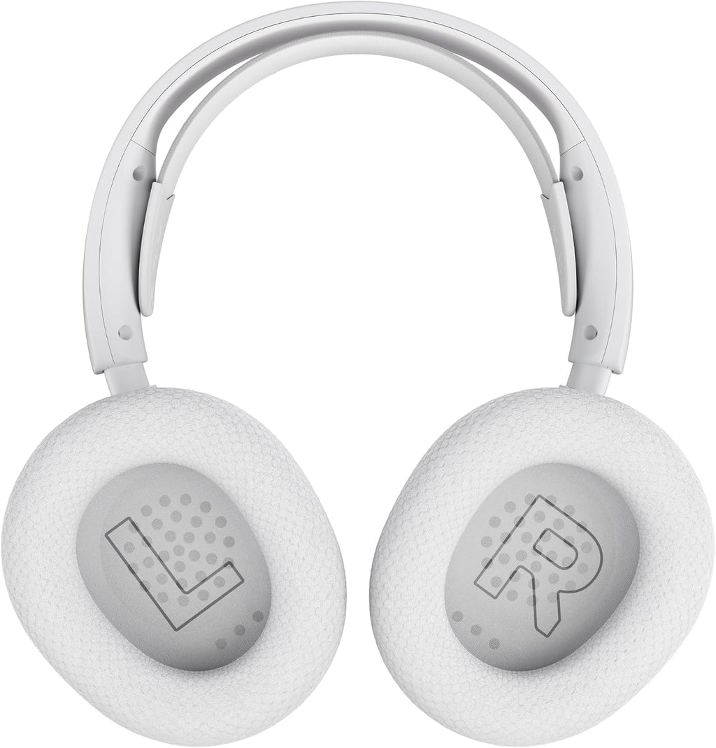 SteelSeries Arctis Nova 5 Wireless - Gaming Headset- Multi-System -PC,PS5 - Magnetische Neodym-Treiber -Über 100 Audio Presets - 60H Akkulaufzeit - 2,4 GHz oder BT-ClearCast Gen2.X-Mik -Weiß