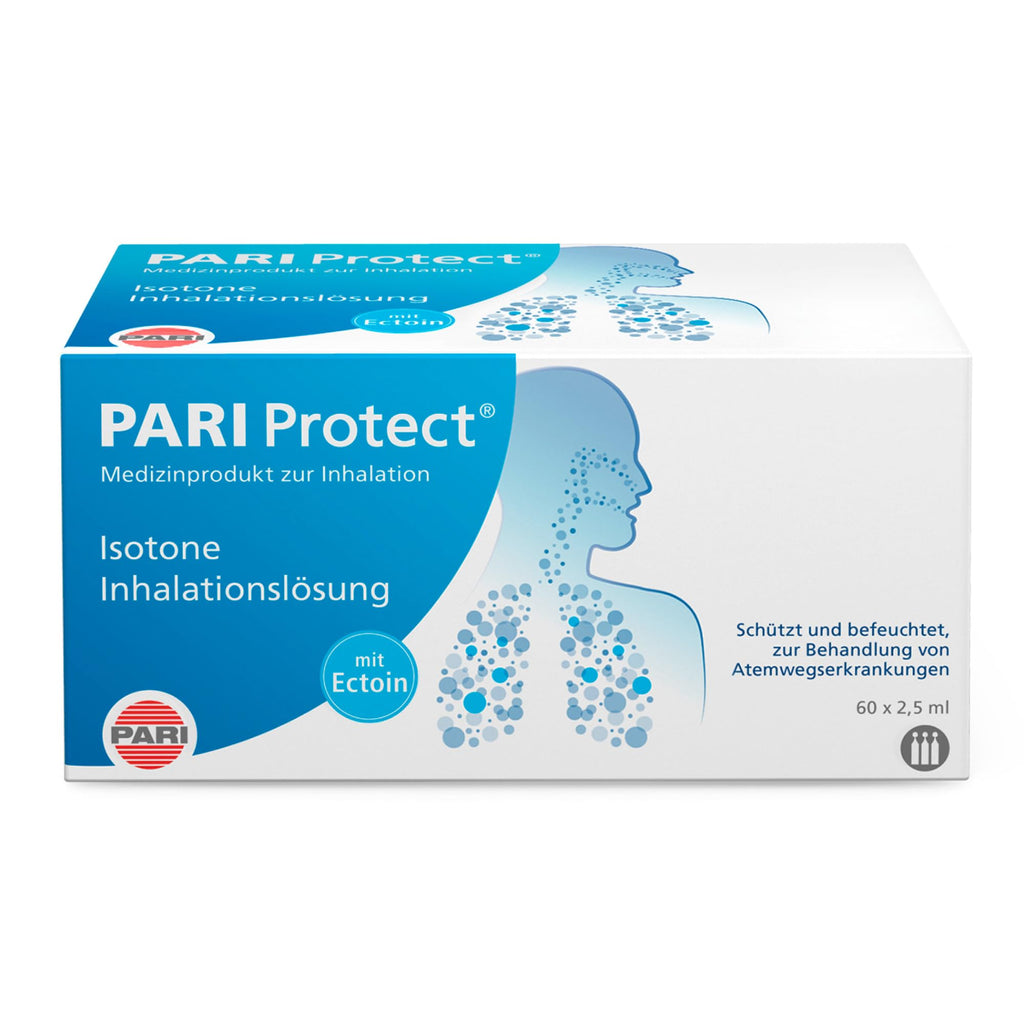 PARI NaCl 0,9% Inhalationslösung - isoton (0,9% Kochsalz),60 x 2,5 ml