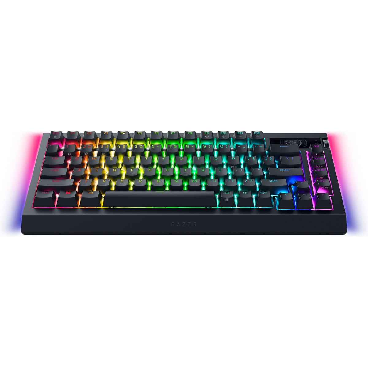 Razer BlackWidow V4 - Mechanische Gaming-Tastatur Chroma RGB (Mechanische Yellow Switches, 6 eigene Makro-Tasten, Doubleshot-ABS-Tastenkappen) QWERTZ DE-Layout | Schwarz