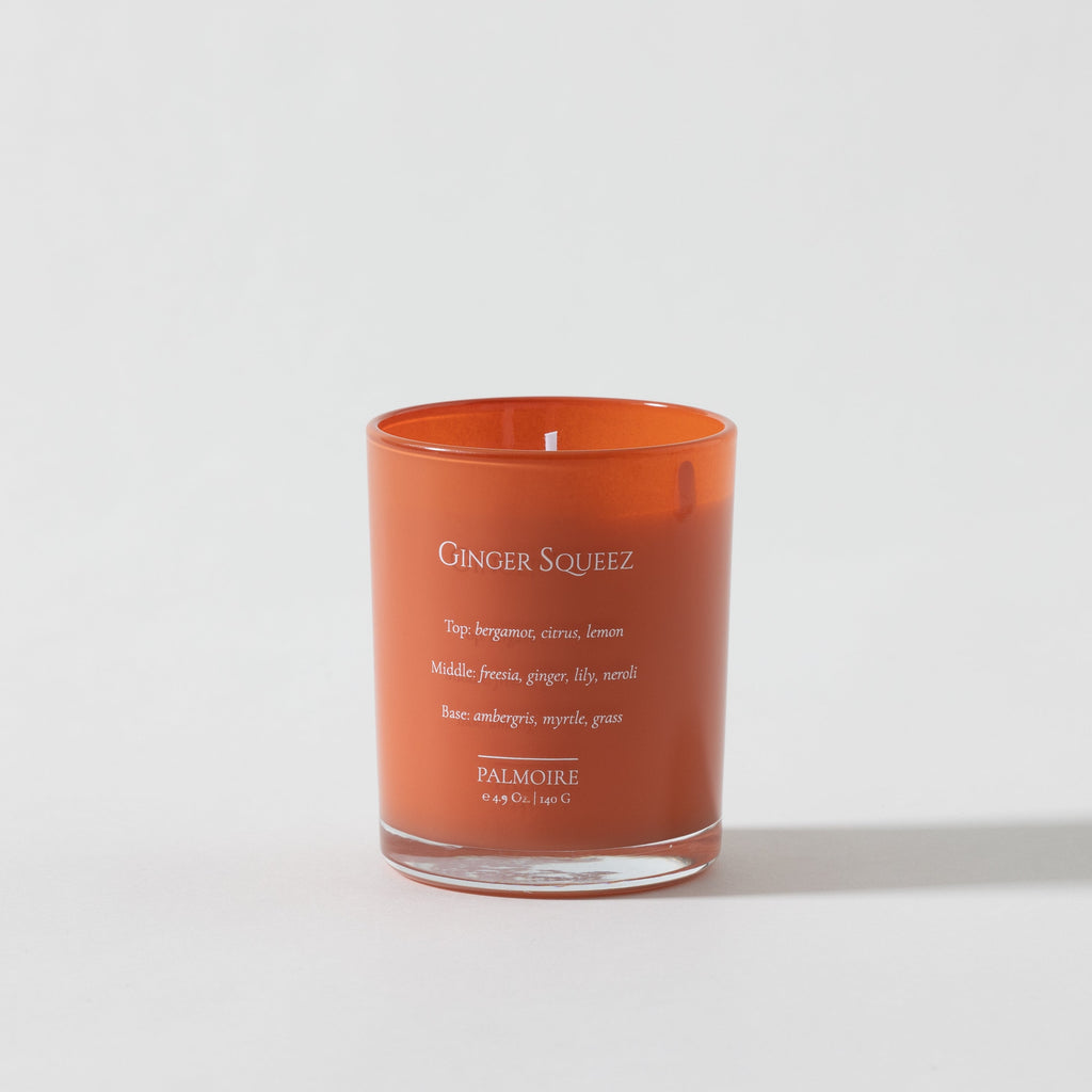 Vela de cera de soja Ginger Squeez