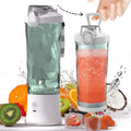 Tragbarer Mixer, Personal Blender für Shakes und Smoothies mit 6-Klingen-Mini-Mixer, Küchenhelfer