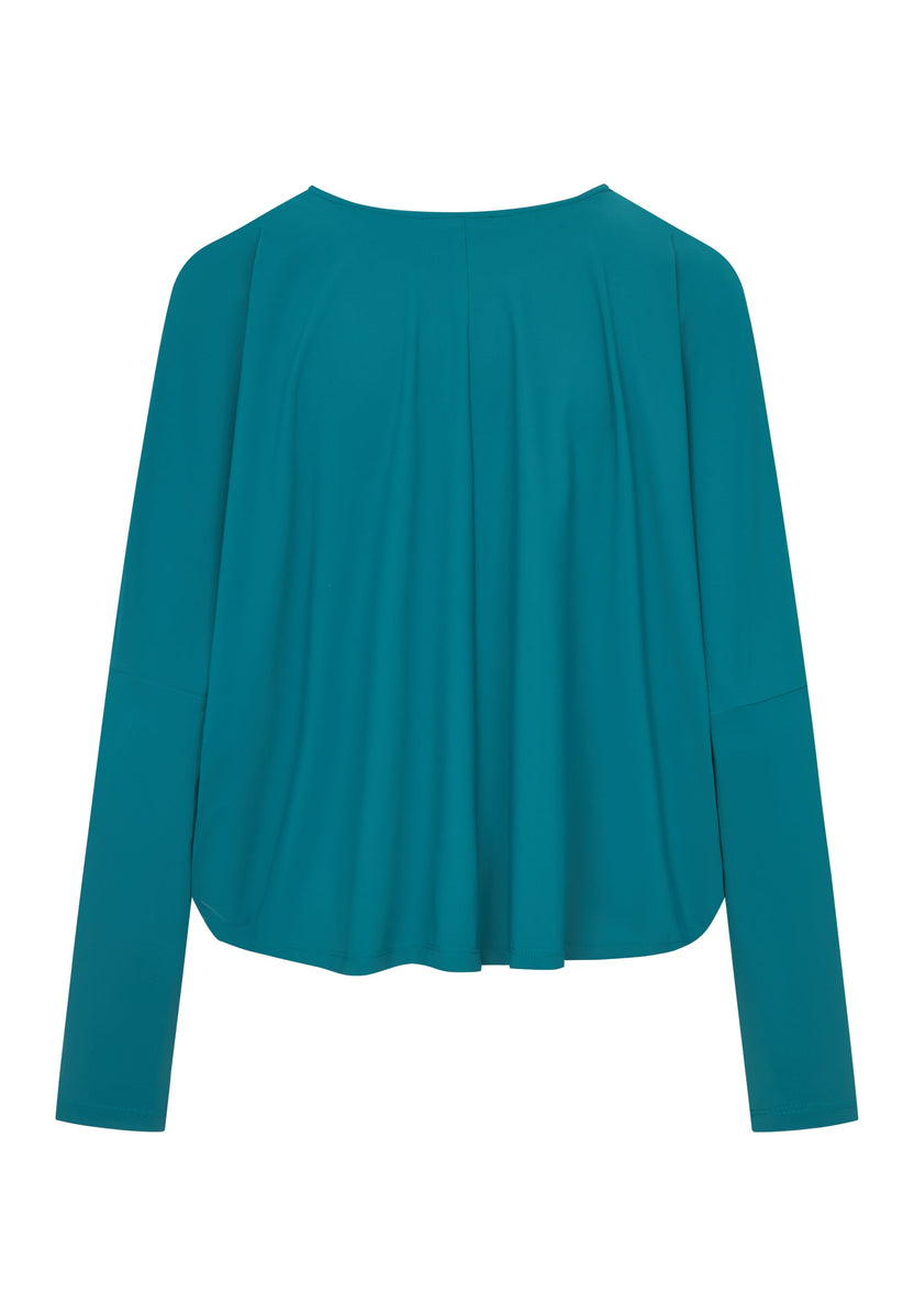 Top UV Mykonos | Ropa técnica italiana de protección solar UPF50 - Verde azulado