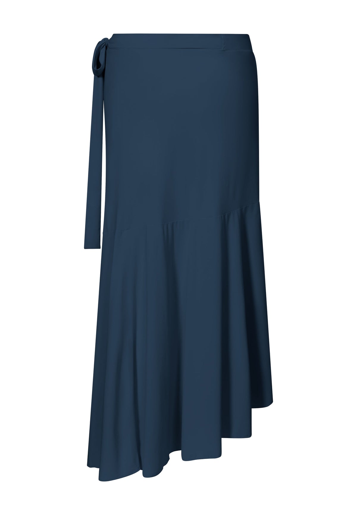 Jupe portefeuille Rio UV | Jupe asymétrique de protection solaire UPF50 - Marine